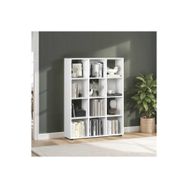 Adore Mobilya Cubic 104x140.5x30 cm Beyaz Kitaplık