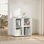 Adore Mobilya Cubic 70x72x30 cm Beyaz Kitaplık