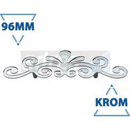 Adresline 4'lü Krom 96 mm Palmiye Kulp
