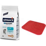 Advance Cat Kitten 3 kg Yavru Kedi Maması+ Elekli Kedi Tuvalet Paspası