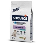 Advance Hairball Tüy Yumaklarını Engelleyen Hindi Etli Ve Pirinçli Yetişkin 3 kg Kuru Kedi Maması