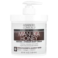 Advanced Clinicals Manuka Balı Restore + Hydrate 454 gr Vücut Kremi