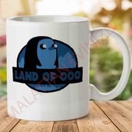 Adventure Time Jurrasic Park Land Of Ooo Gunter Baskılı Kupa Bardak