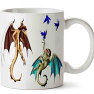 Adventures Dragon Porselen Kupa Bardak