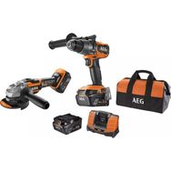 AEG JP18AB2-502B 18 V Kombo Kit Akülü Darbeli Vidalama