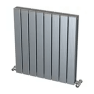 Aeon Argus Alüminyum 600x555 8 Dilim Mat Eloksal Mat Gri Radyatör