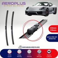 Aeroplus Porsche Cayman 2013-2016 Ön Muz Silecek Takımı