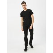 Aeropostale Düz Siyah Erkek T-Shirt