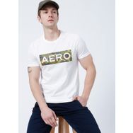 Aeropostale Logolu Yuvarlak Yakalı Baskılı Erkek Tişört
