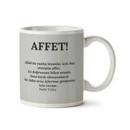 Affet Baskılı Kupa