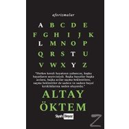 Aforizmalar - Altay Öktem