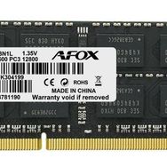 Afox AFSD34BN1L DIM 4 GB DDR3 1600 Mhz 1.35 V Notebook RAM Bellek