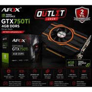 Afox GeForce GTX 750 Ti AF750TI-4096D5H3-V3 GDDR5 4GB Ekran Kartı