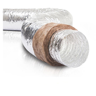 Afs Sono Alu 70B 127 mm 10 mt Ses ve Isı İzoleli Alüminyum Flexible Hava Kanalı