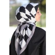 Afvente DP-66 Desenli Pamuk Eşarp