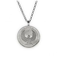 AgaKulche 1 Ons Silver 14 Ayar Çerçeve Altın Kolye