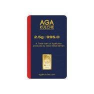 AgaKulche 2.5 Gram Altın 995 24 Ayar Külçe Altın