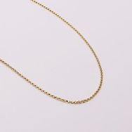 AgaKulche Doç 14 Ayar 1.00-1.10 gr Zincir Altın Kolye