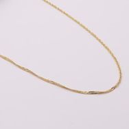 AgaKulche Singapur 14 Ayar 1.00-1.10 gr Zincir Altın Kolye