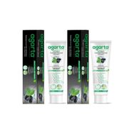 Agarta Doğal Aktif Karbonlu 2x100 ml Diş Macunu