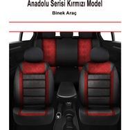 Agdeniz Subaru Forester Anadolu Serisi Tay Tüyü Kırmızı Oto Koltuk Kılıfı