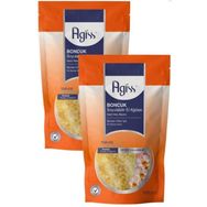 Agiss 2x220 gr Natural Boncuk Soyulabilir İnci El Ağdası