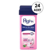 Agiss Roll-On Hassas Ciltler 24x100 ml Pudralı Sir Ağda