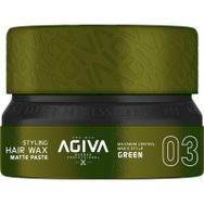 Agiva 155 ml Matte Paste 03 Green Wax