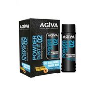 Agiva Siyah Sert Tutuş Saç Pudrası