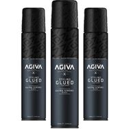 Agiva Styling Glued 3x400 ml Saç Spreyi