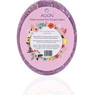 Agon SS-001-LS Doğal El Yapımı Lavanta Özlü Sabunlu 125 gr Vücut Duş Süngeri
