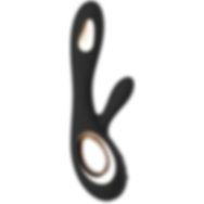 Agorshop Lelo Soraya Wave Rabbit Black Dual-Action Vibrator