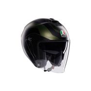 Agv Irides Sakai Mat Yeşil-Siyah Açık Kask