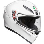 Agv K1 Solid Beyaz Kapalı Motosiklet Kask