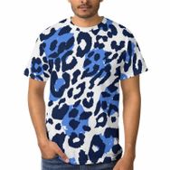 AILLOSA A-109 3D Baskılı Desenli Kısa Kollu Erkek T-shirt