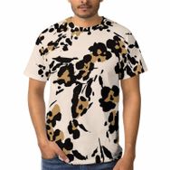 AILLOSA A-116 3D Baskılı Desenli Kısa Kollu Erkek T-shirt