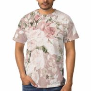 AILLOSA A-121 3D Baskılı Desenli Kısa Kollu Erkek T-shirt