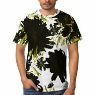 AILLOSA A-123 3D Baskılı Desenli Kısa Kollu Erkek T-shirt