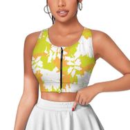 AILLOSA Activewear 3D Baskılı Desen YH-451 Askılı Kadın Atlet