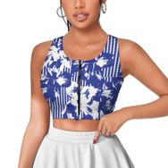 AILLOSA Activewear 3D Baskılı Desen YH-540 Askılı Kadın Atlet