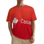 AILLOSA All Over FLAG-07 Kısa Kollu Baskılı Erkek T-shirt