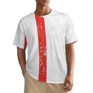 AILLOSA All Over FLAG-101 Kısa Kollu Baskılı Erkek T-shirt