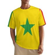 AILLOSA All Over FLAG-132 Kısa Kollu Baskılı Erkek T-shirt