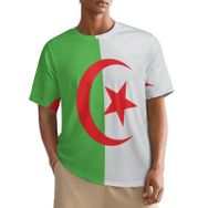 AILLOSA All Over FLAG-133 Kısa Kollu Baskılı Erkek T-shirt