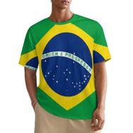 AILLOSA All Over FLAG-139 Kısa Kollu Baskılı Erkek T-shirt
