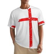 AILLOSA All Over FLAG-146 Kısa Kollu Baskılı Erkek T-shirt