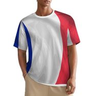 AILLOSA All Over FLAG-153 Kısa Kollu Baskılı Erkek T-shirt
