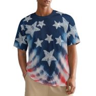 AILLOSA All Over FLAG-186 Kısa Kollu Baskılı Erkek T-shirt