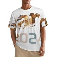 AILLOSA All Over FLAG-194 Kısa Kollu Baskılı Erkek T-shirt