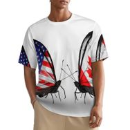 AILLOSA All Over FLAG-71 Kısa Kollu Baskılı Erkek T-shirt